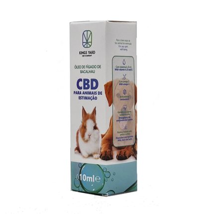CBD PETS 5% Oleo figado de Bacalhau 10ml Kings Yard