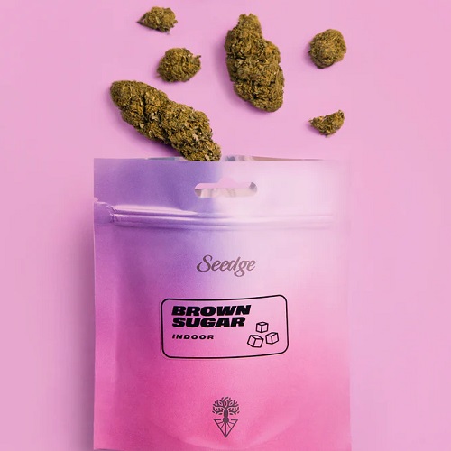 BrownSugar Flor CBD Brown Sugar Seedge
