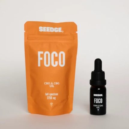 Oleo FOCO CBD e CBG Seedge