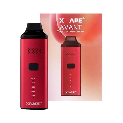 wholesale-x-vape-avant-dry-herb-vaporizer-red Kit Ervas Secas AVANT XVAPE